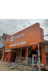 Biển alu cửa hàng 